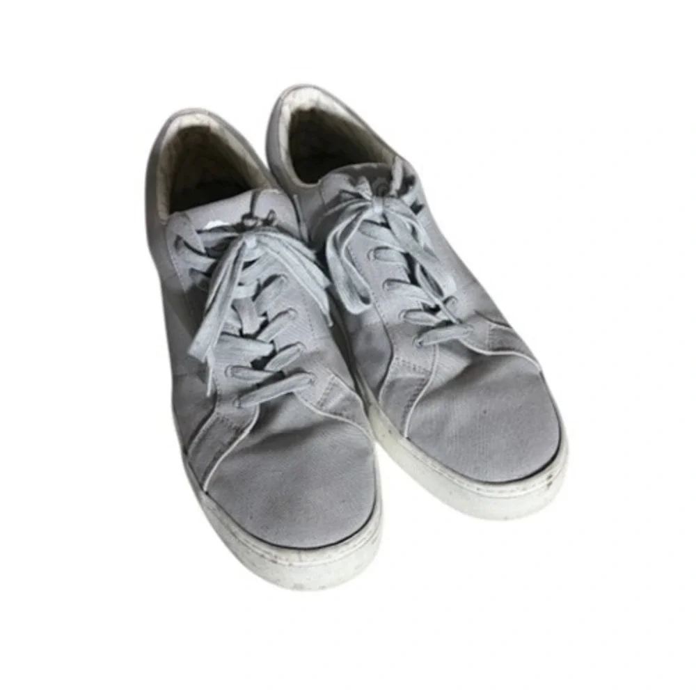 GREATS Brooklyn The Royale Knit Grey Low Top Sneakers Mens Made in Italy‎